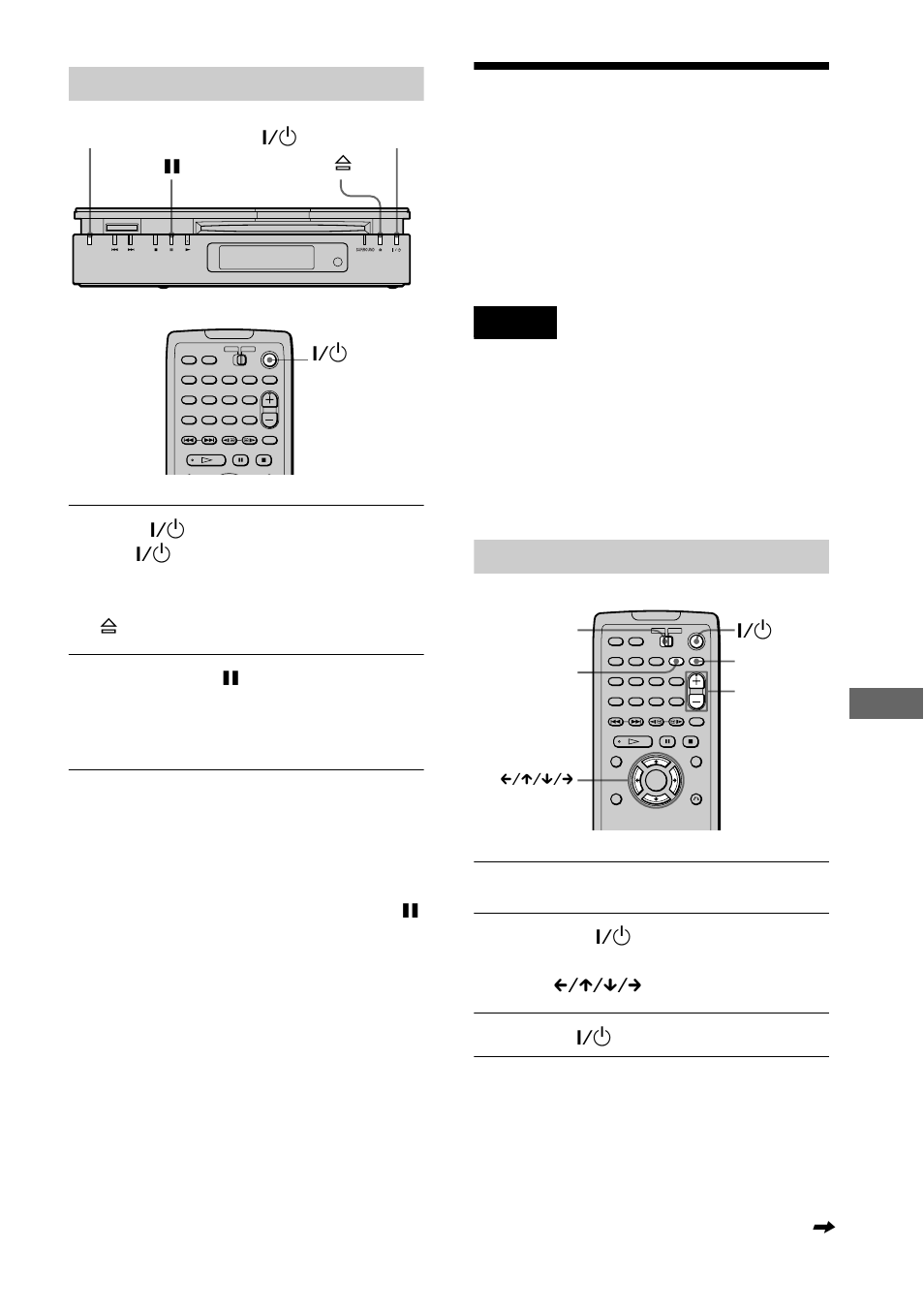 Controlling your tv, etc. with the supplied remote, Tv/dvd switch (83 | Sony DVP-F41MS User Manual | Page 83 / 108