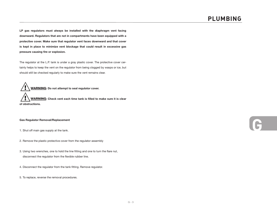 Plumbing | Airstream NTERSTATE User Manual | Page 63 / 99