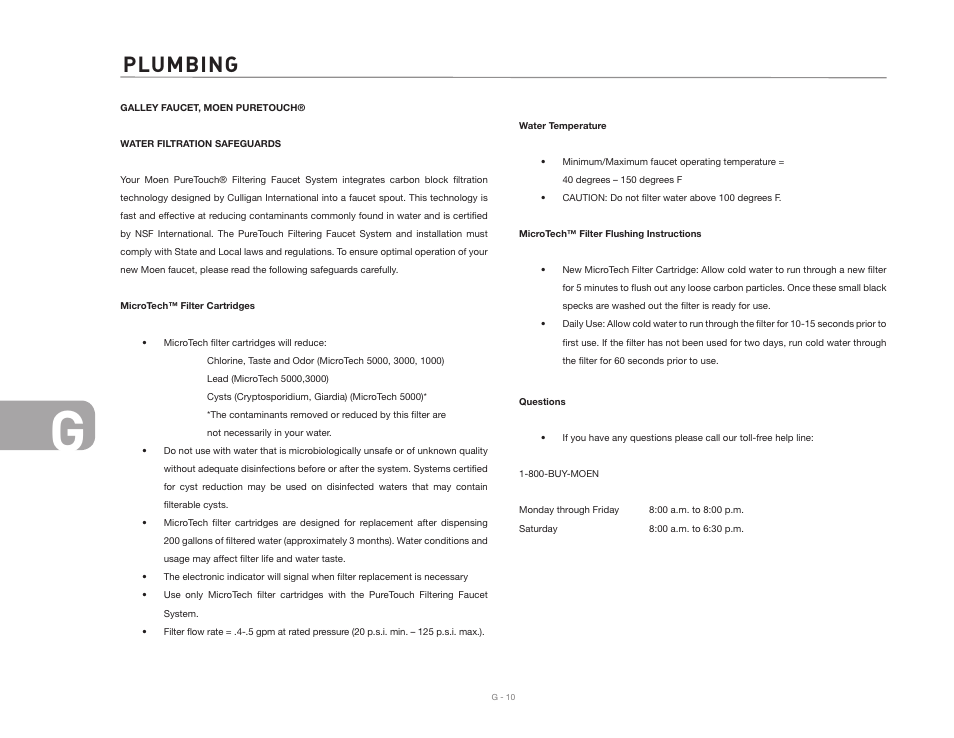 Plumbing | Airstream 390 User Manual | Page 56 / 103