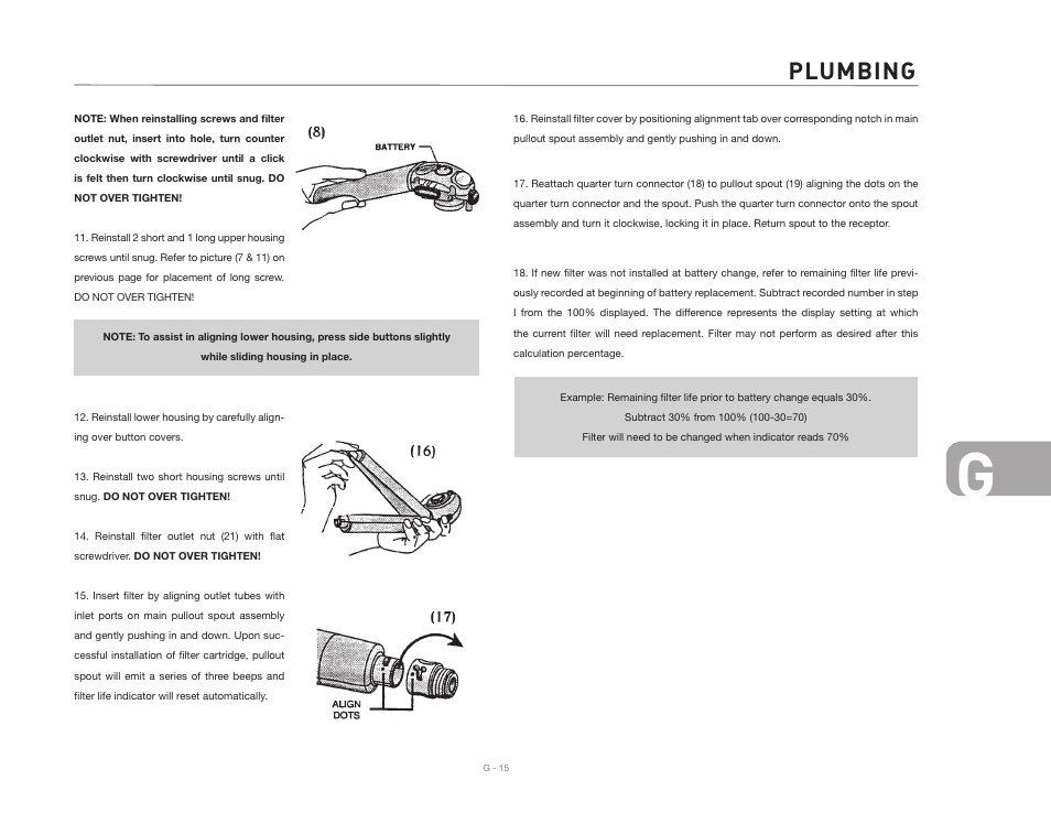 Plumbing | Airstream 390 User Manual | Page 61 / 103