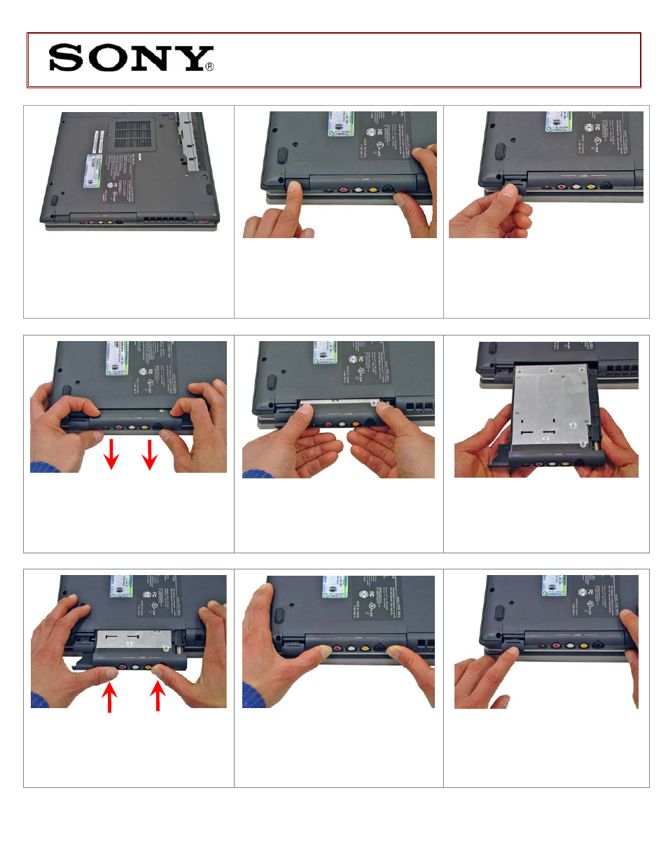 Vgn-ax series tv tuner replacement instructions | Sony VGN-AX570G User Manual | Page 2 / 2