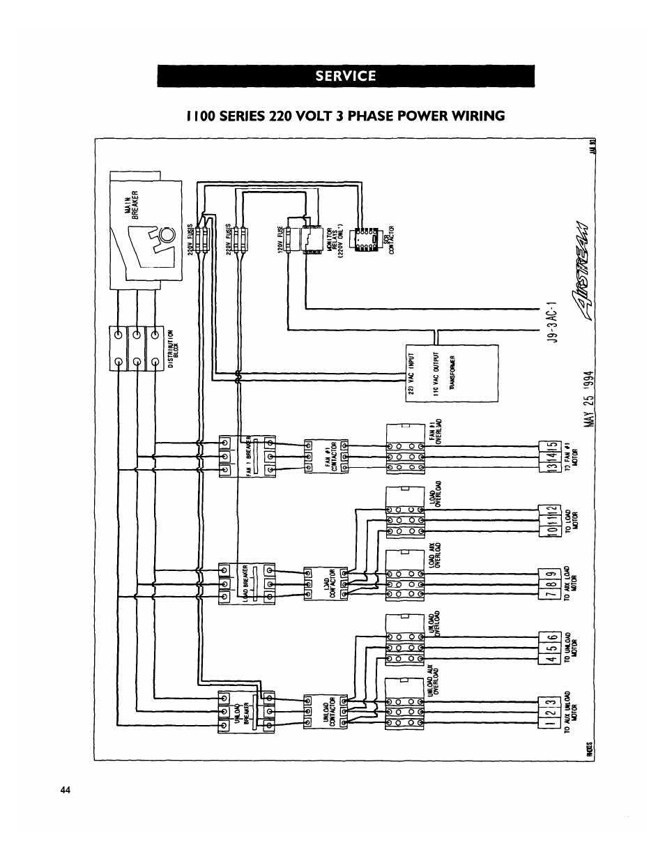 Airstream 1100 SERIES SINGLE FAN PNEG-339 User Manual | Page 44 / 54