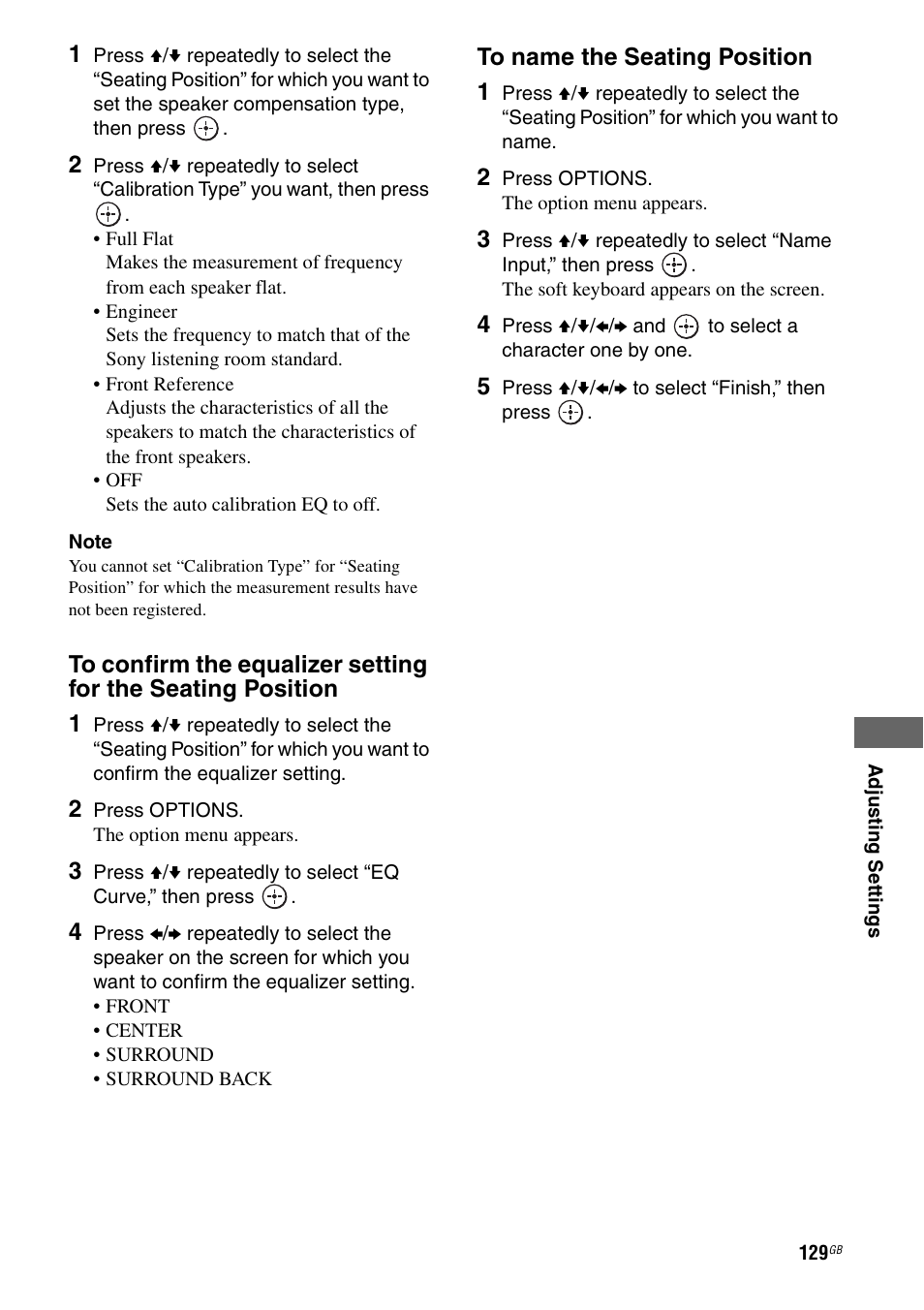 Sony STR-DA5500ES User Manual | Page 129 / 198