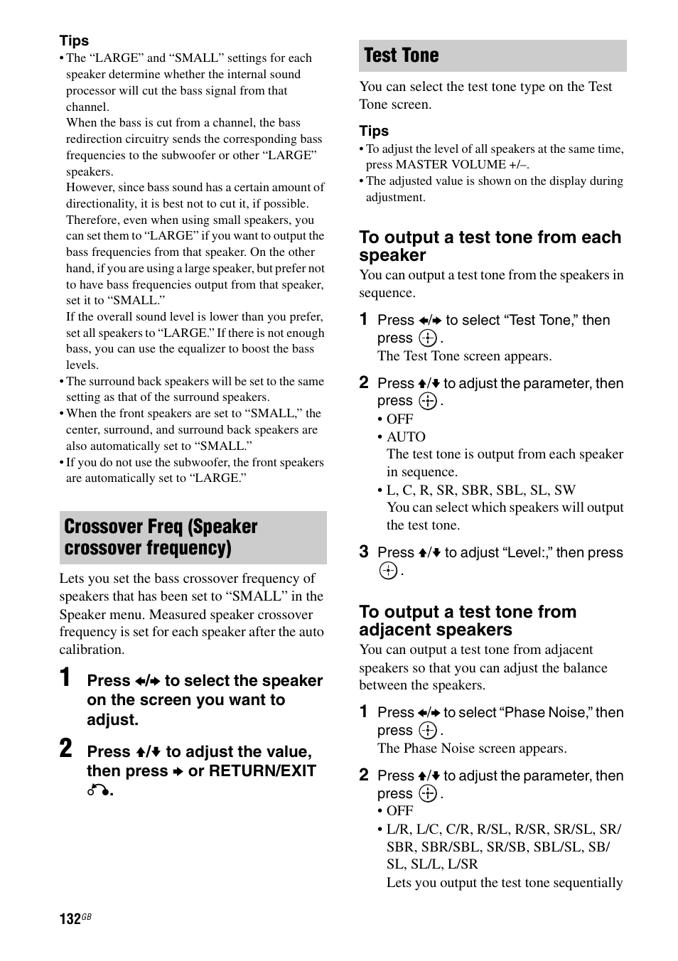 Sony STR-DA5500ES User Manual | Page 132 / 198