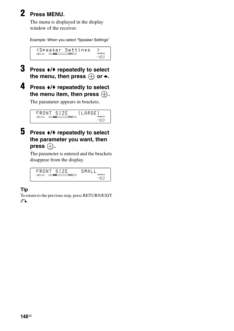 Sony STR-DA5500ES User Manual | Page 148 / 198