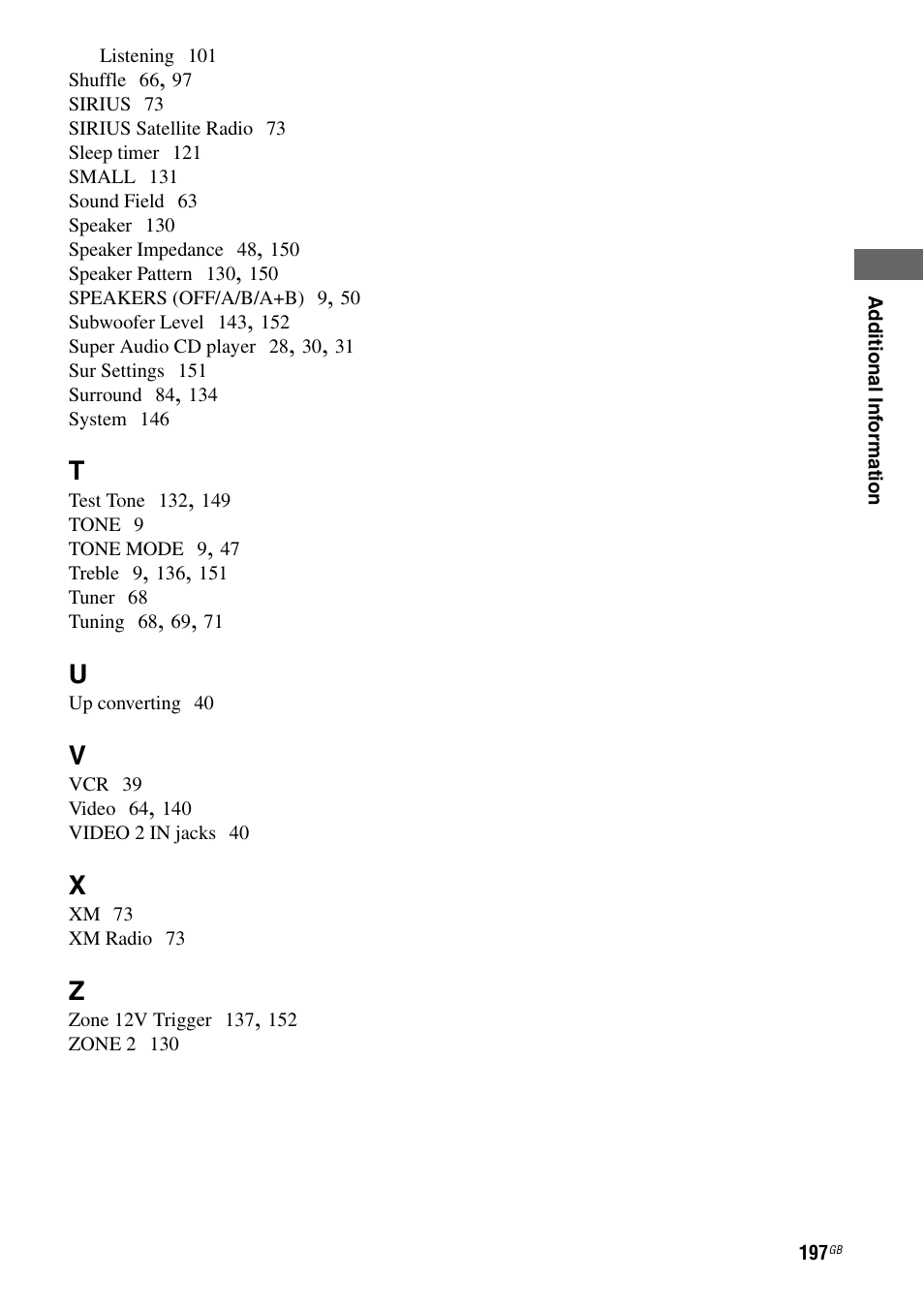 Sony STR-DA5500ES User Manual | Page 197 / 198