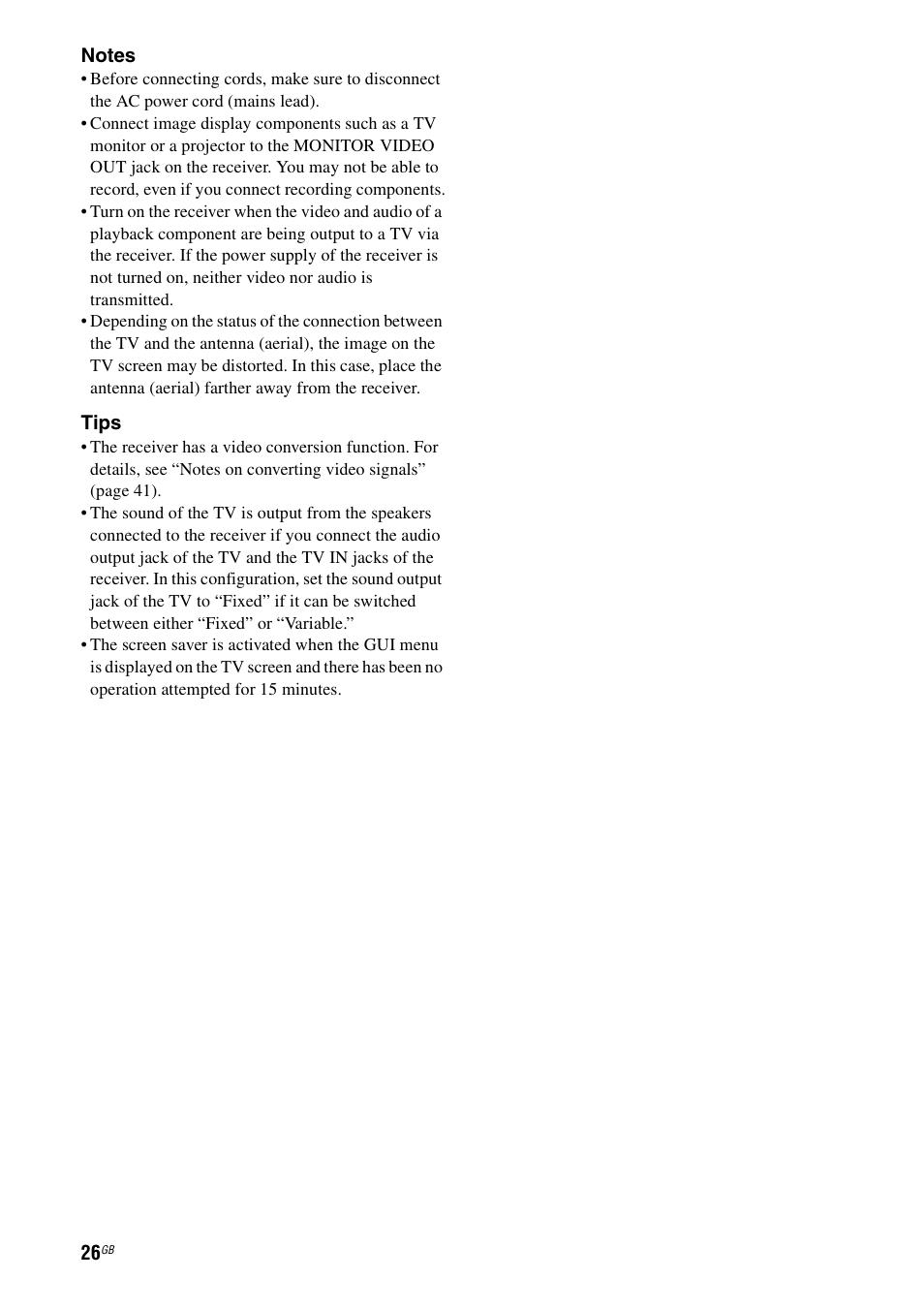 Sony STR-DA5500ES User Manual | Page 26 / 198