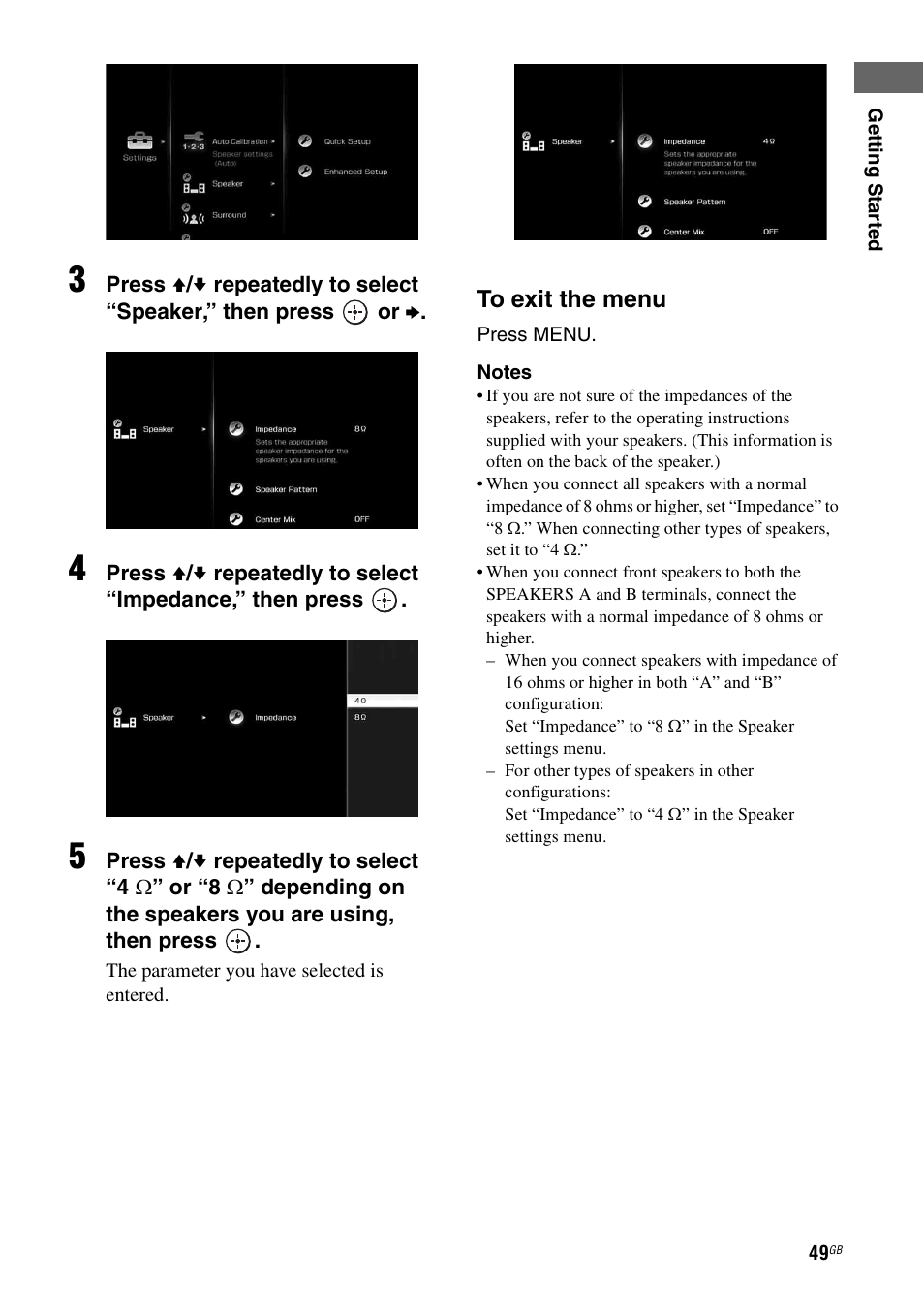 Sony STR-DA5500ES User Manual | Page 49 / 198