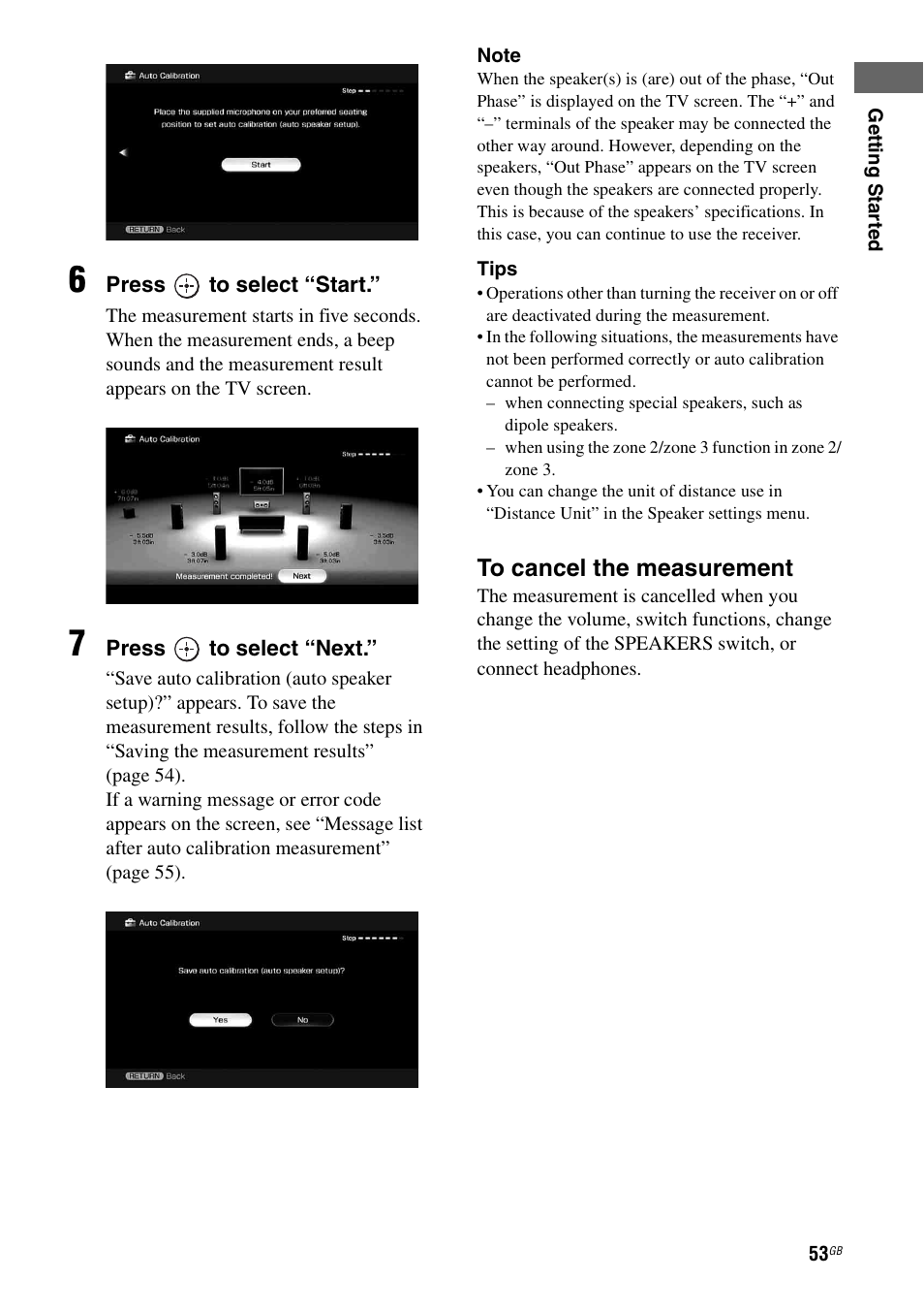 Sony STR-DA5500ES User Manual | Page 53 / 198