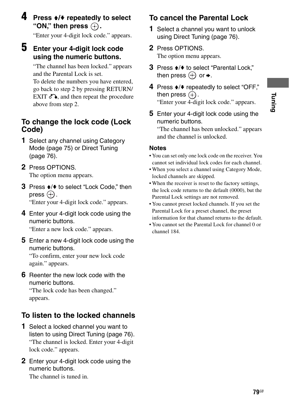 Sony STR-DA5500ES User Manual | Page 79 / 198
