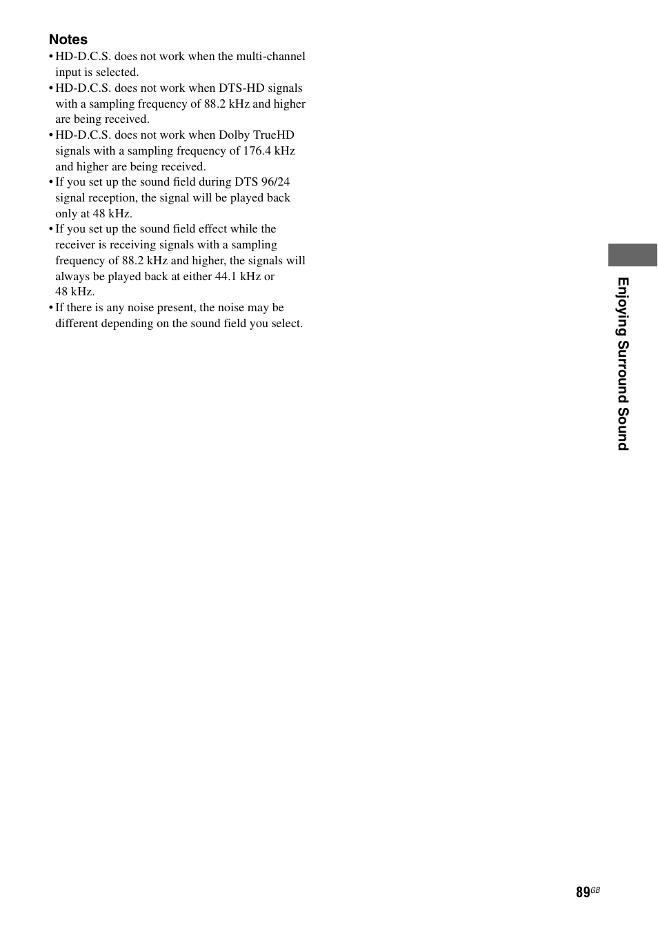 Sony STR-DA5500ES User Manual | Page 89 / 198