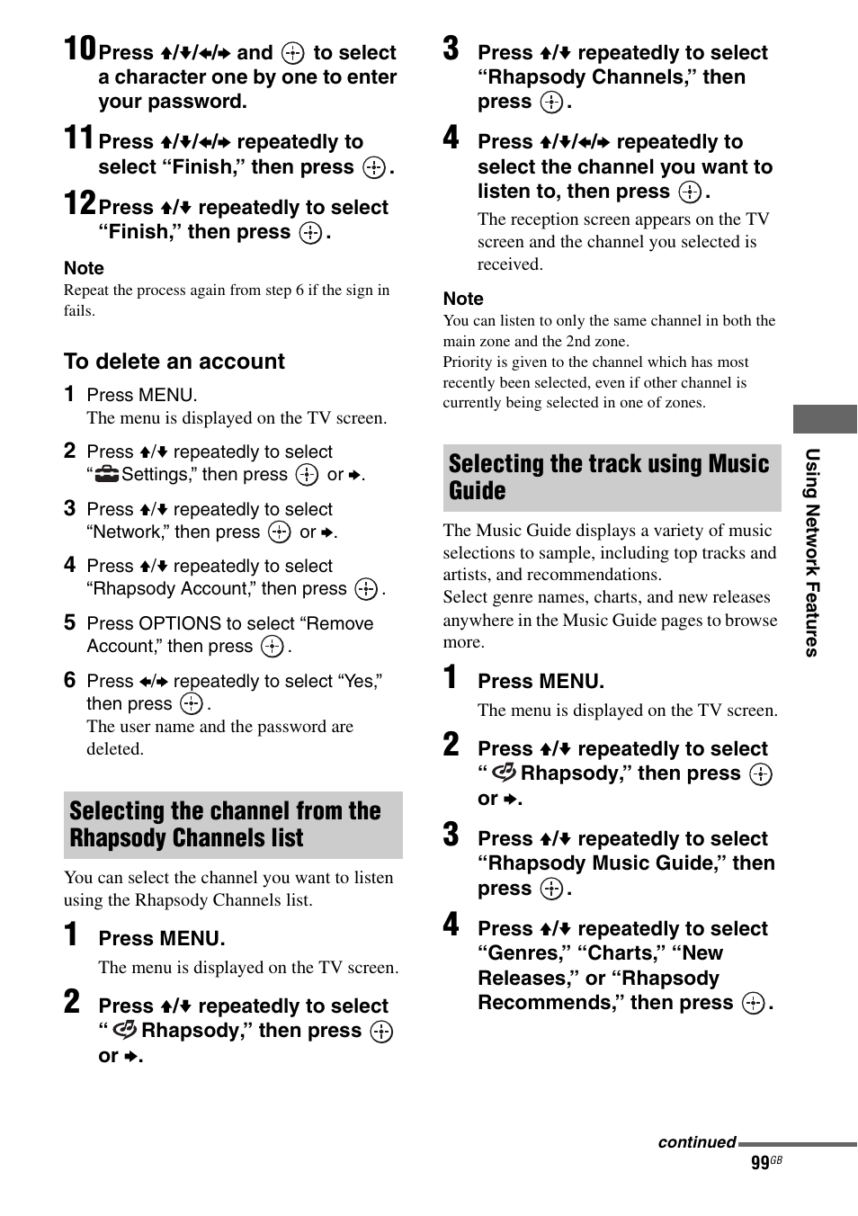 Sony STR-DA5500ES User Manual | Page 99 / 198