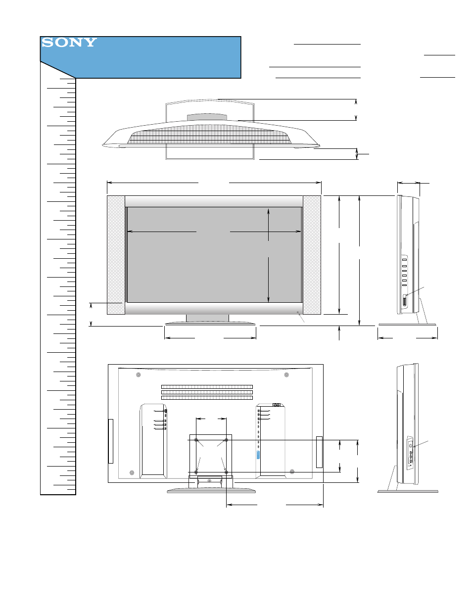 Sony KLV-26HG2 User Manual | 1 page