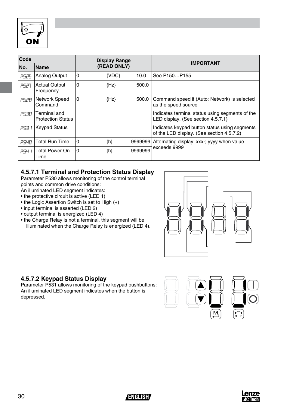 Commissioning | AC International Lenze SV01B User Manual | Page 31 / 38