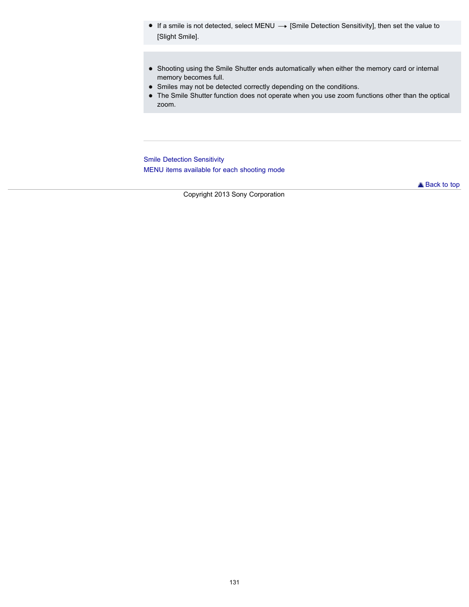 Sony DSC-HX300 User Manual | Page 138 / 252