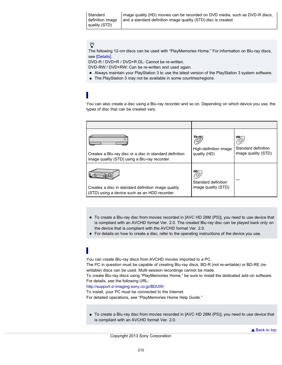 Sony DSC-HX300 User Manual | Page 217 / 252