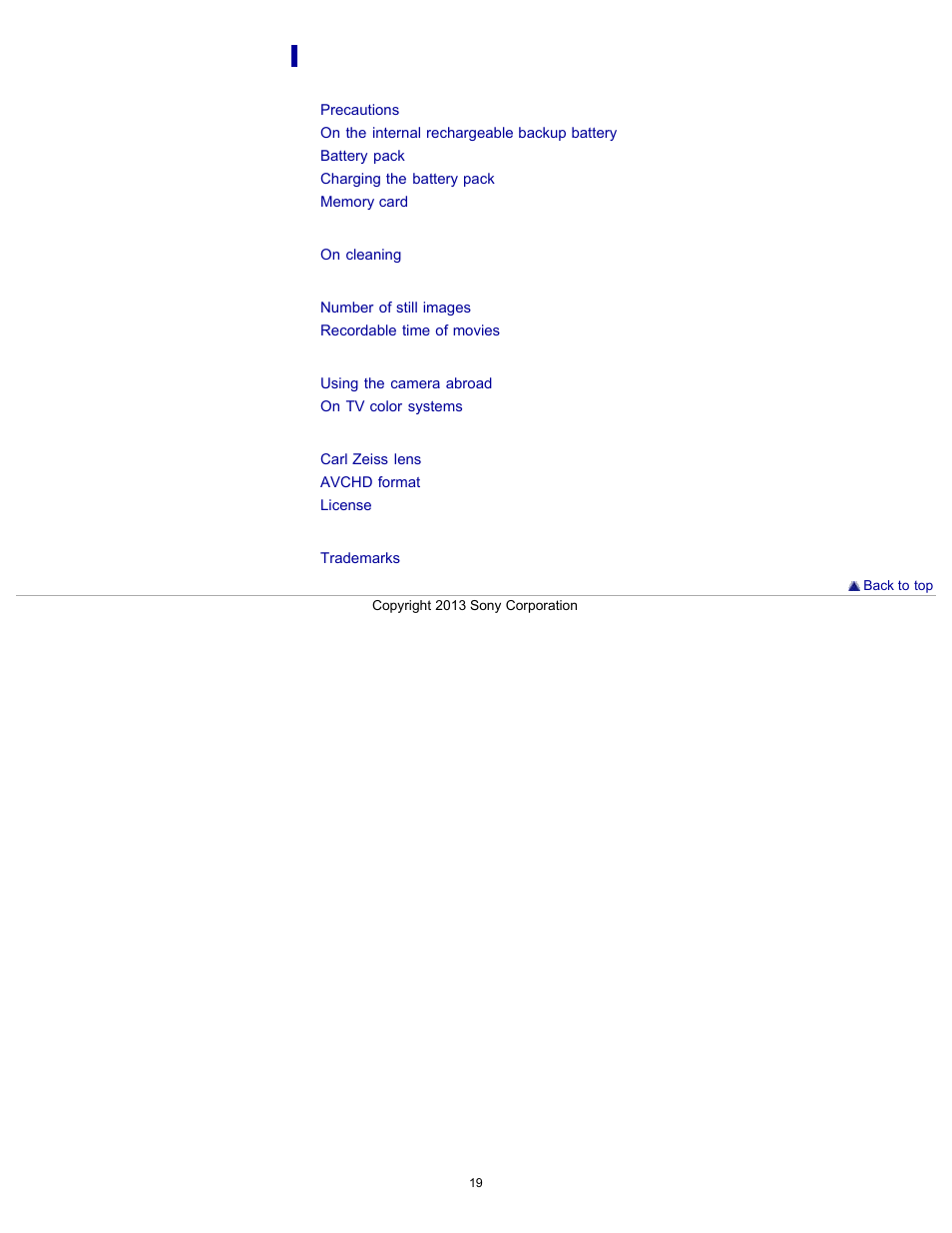 Sony DSC-HX300 User Manual | Page 26 / 252