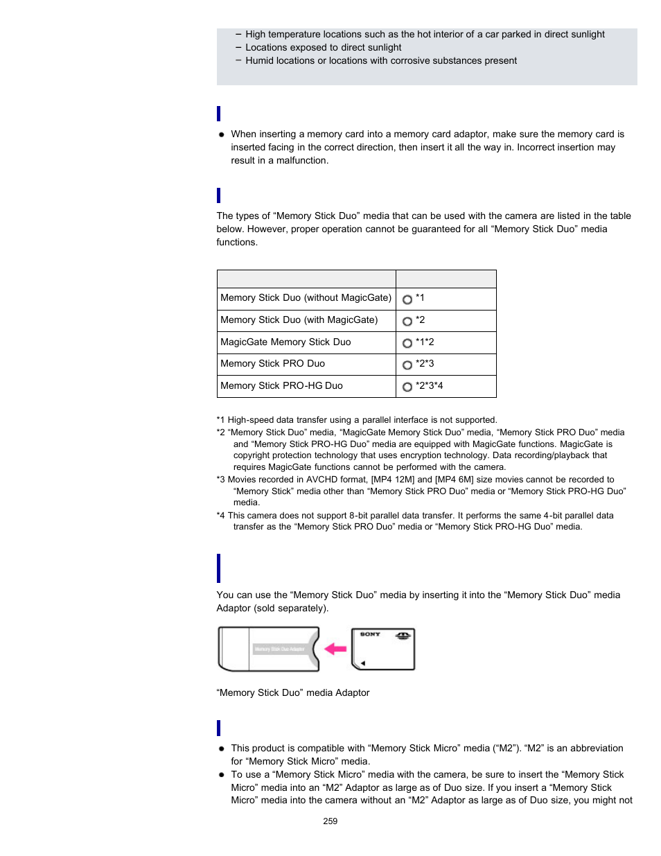 Sony DSC-HX7V User Manual | Page 259 / 271