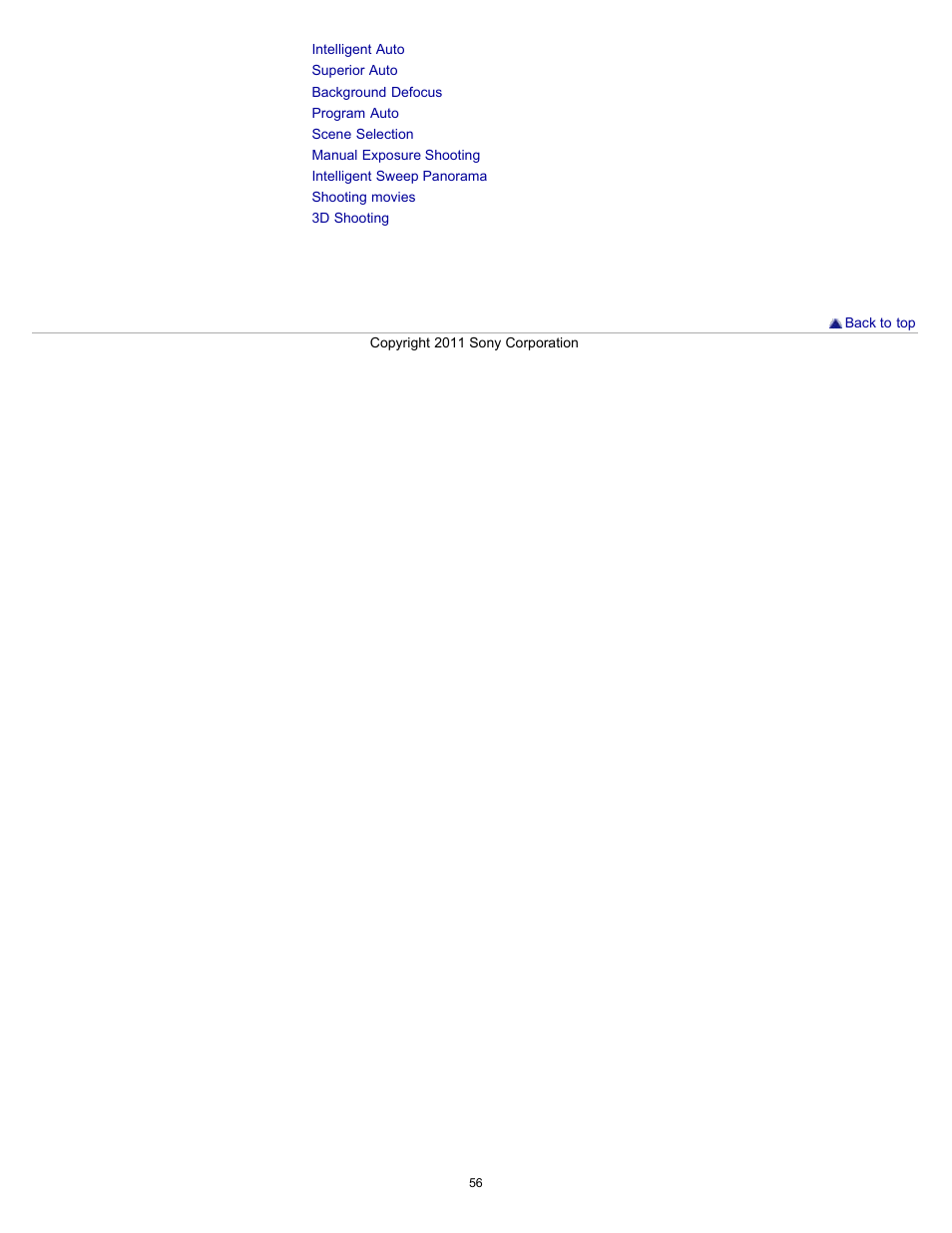 Sony DSC-HX7V User Manual | Page 56 / 271