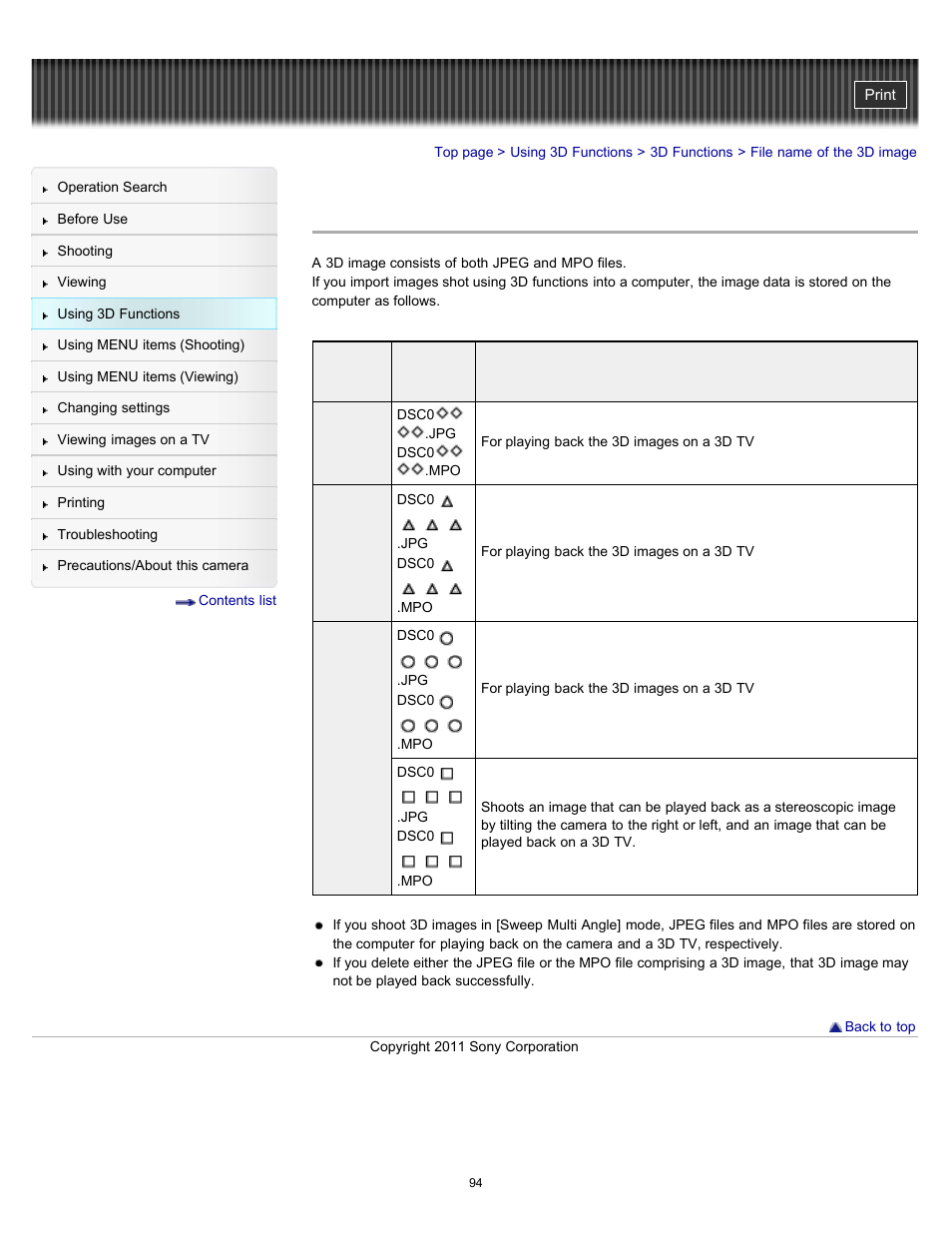 File name of the 3d image | Sony DSC-HX7V User Manual | Page 94 / 271