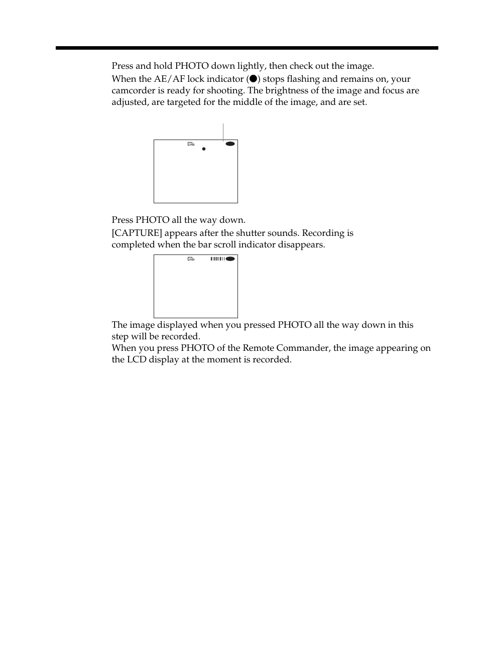 Shooting still images | Sony DCR-DVD101 User Manual | Page 36 / 148