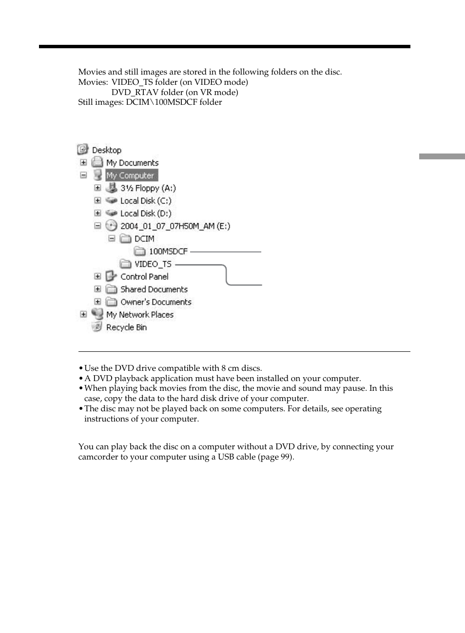 Sony DCR-DVD101 User Manual | Page 71 / 148