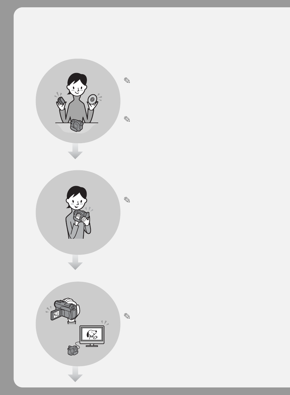 How to prepare and use your dvd handycam, Preparing shooting, Playing back | Sony DCR-DVD101 User Manual | Page 8 / 148