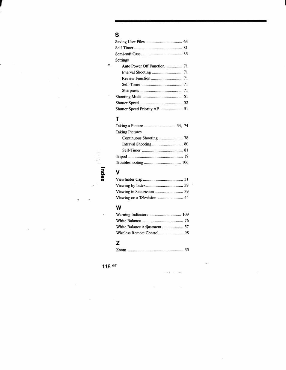 Sony DSC-D700 User Manual | Page 118 / 118