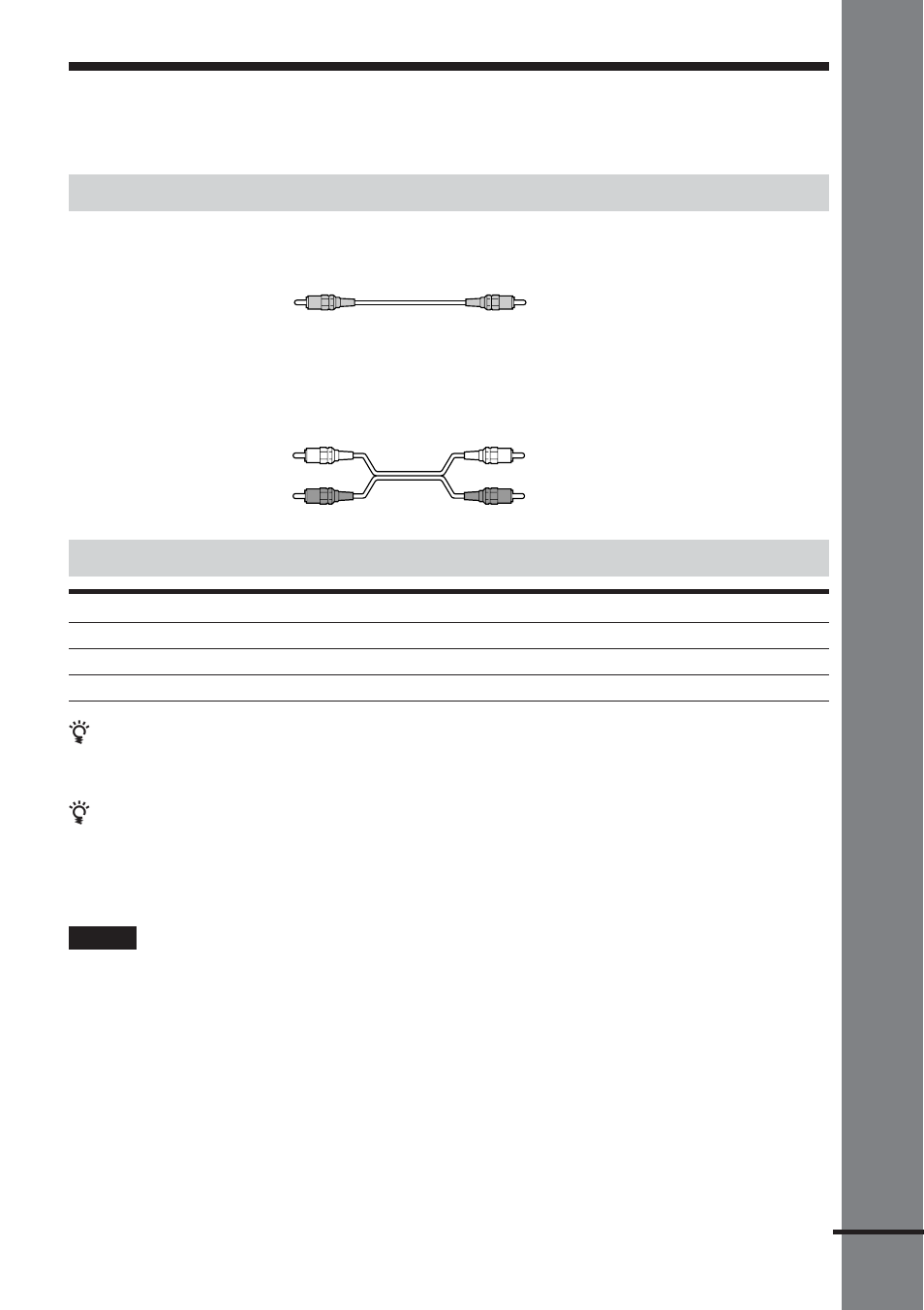 Step 3: tv and video component hookups, Getting star ted, Required cords | Jacks for connecting video components | Sony DAV-C450 User Manual | Page 23 / 88