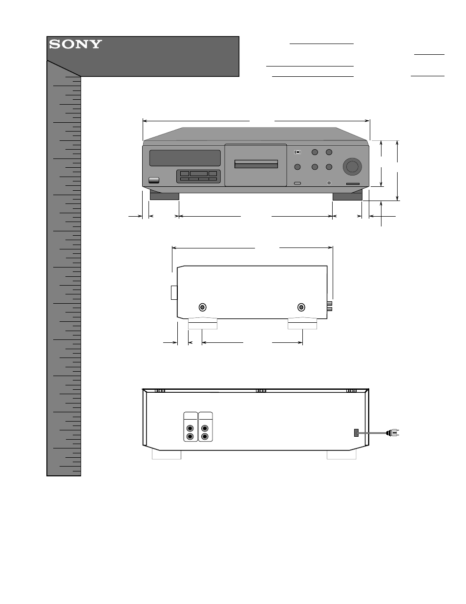 Sony TC-KE500S User Manual | 1 page