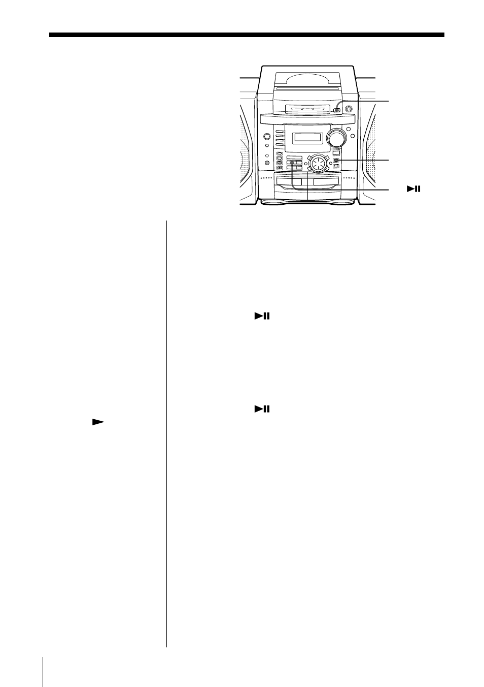 Playing tracks in random order (shuffle play), Playing tracks in random order | Sony PHC-Z10 User Manual | Page 16 / 44