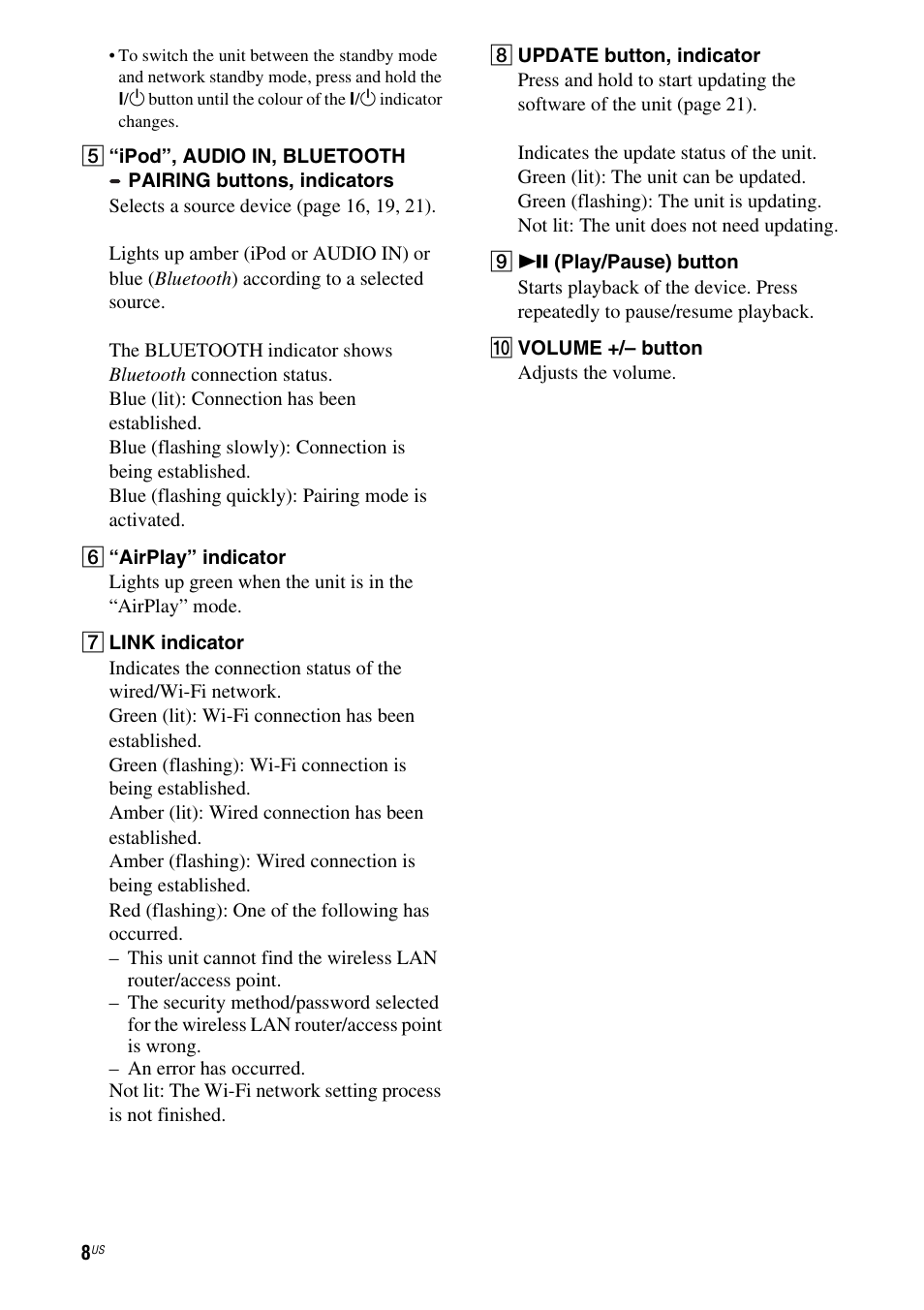 Sony RDP-XA900iPN User Manual | Page 12 / 108