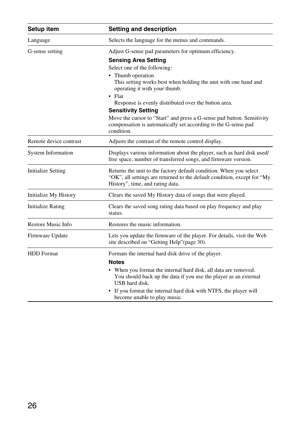 Sony VGF-AP1L User Manual | Page 26 / 37