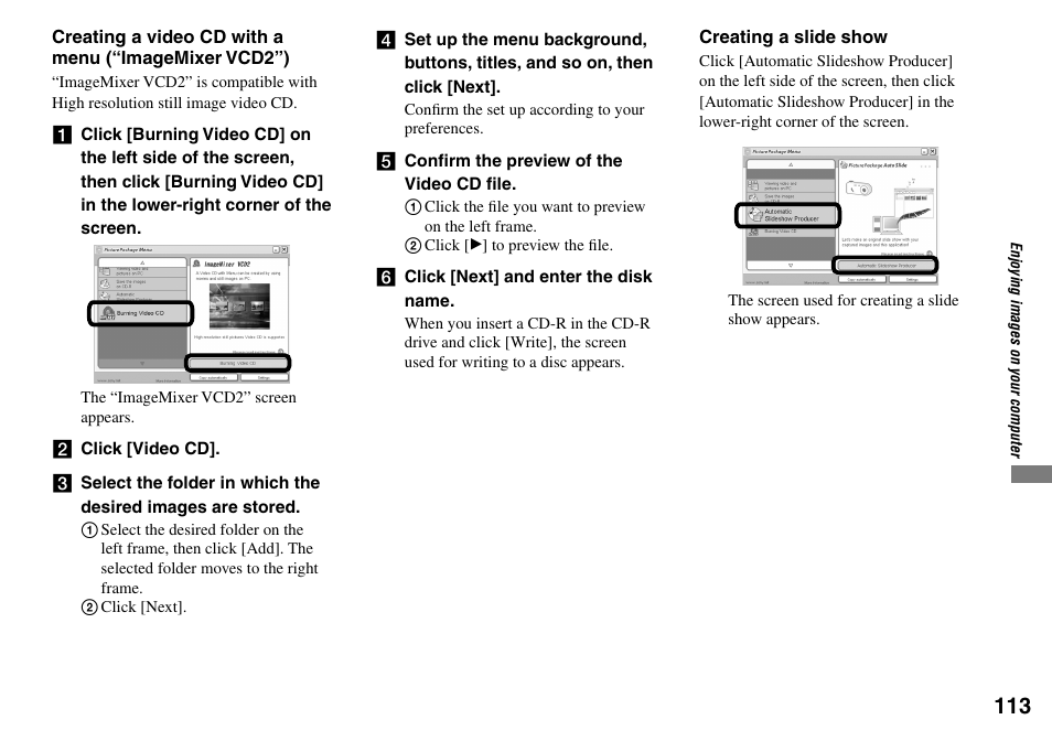 Sony DSC-V3 User Manual | Page 113 / 156