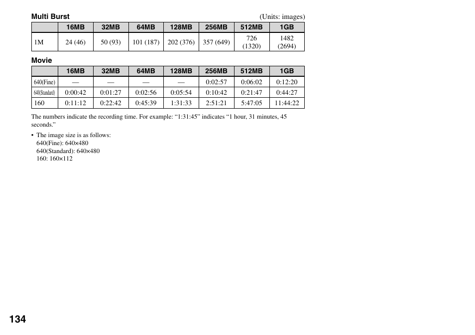 Sony DSC-V3 User Manual | Page 134 / 156