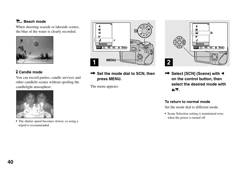 Sony DSC-V3 User Manual | Page 40 / 156