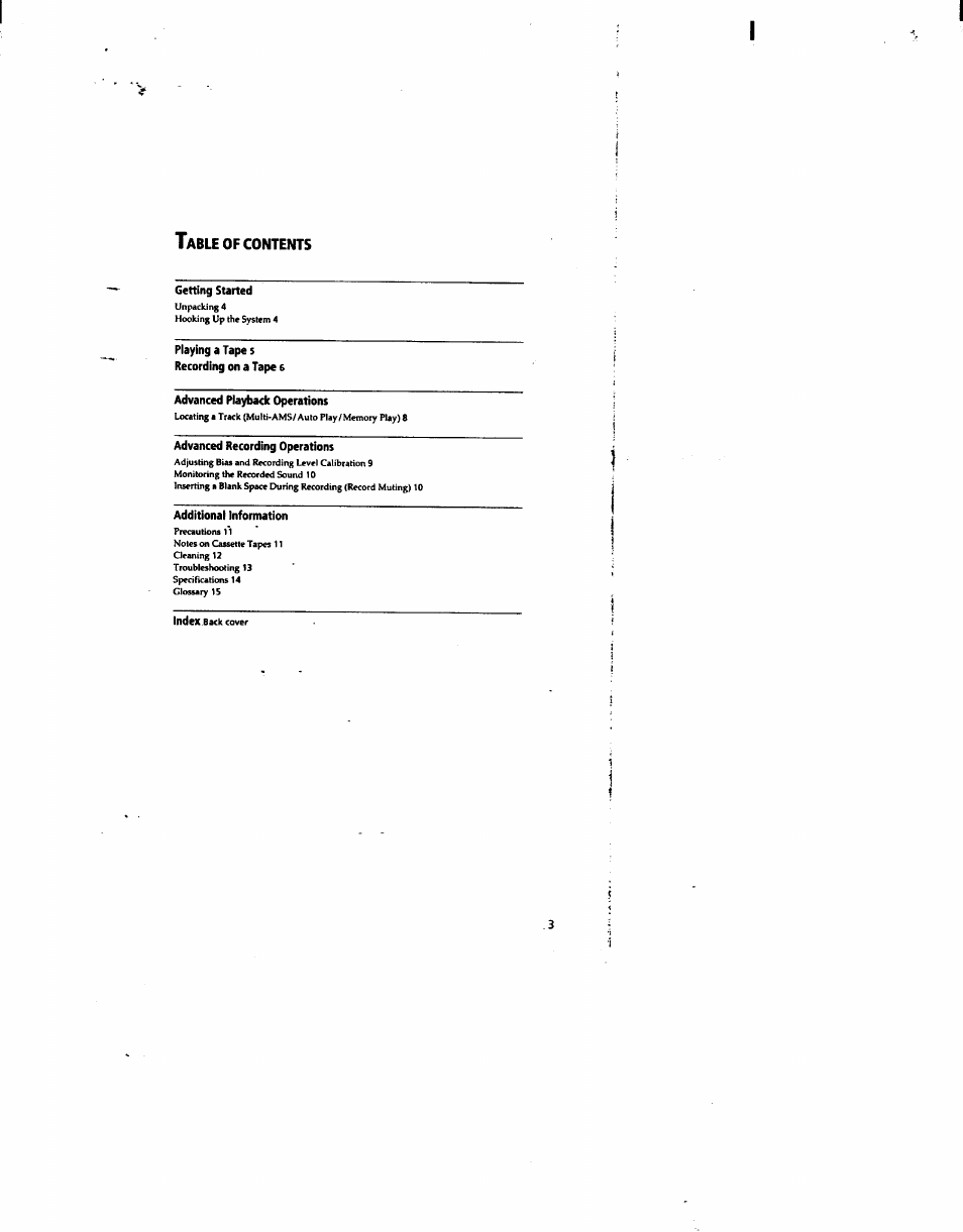 Sony TC-KA1ESA User Manual | Page 3 / 14