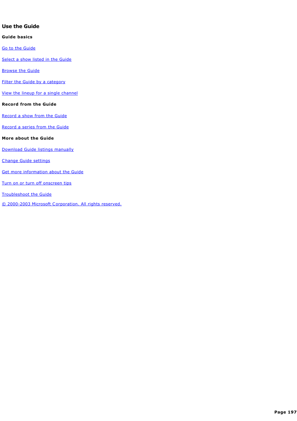 Use the guide | Sony PCV-RZ44G User Manual | Page 197 / 459