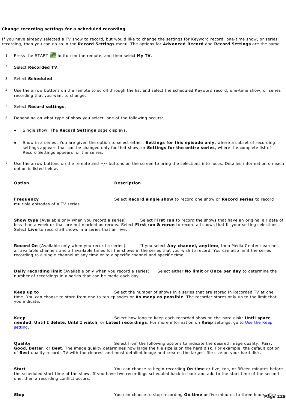 Sony PCV-RZ44G User Manual | Page 225 / 459