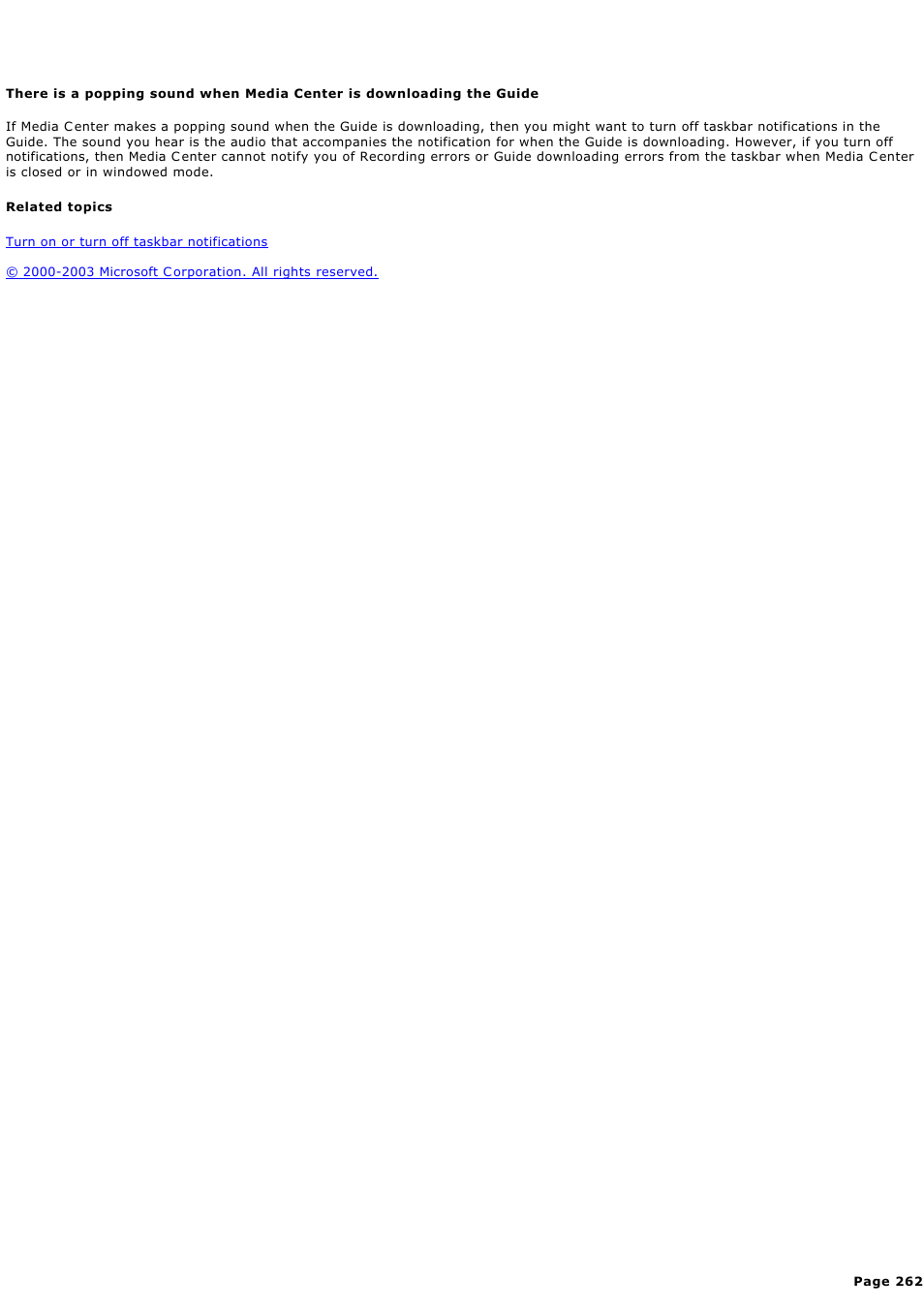 Sony PCV-RZ44G User Manual | Page 262 / 459
