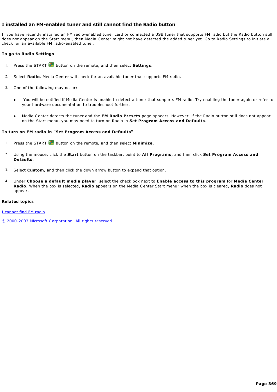 Sony PCV-RZ44G User Manual | Page 369 / 459