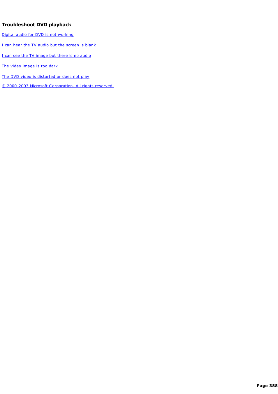 Troubleshoot dvd playback | Sony PCV-RZ44G User Manual | Page 388 / 459