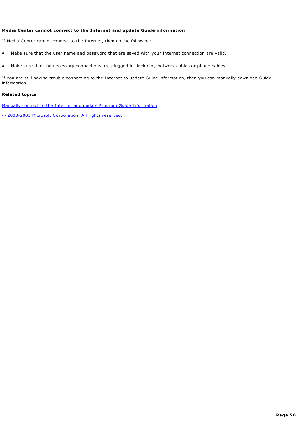 Sony PCV-RZ44G User Manual | Page 56 / 459