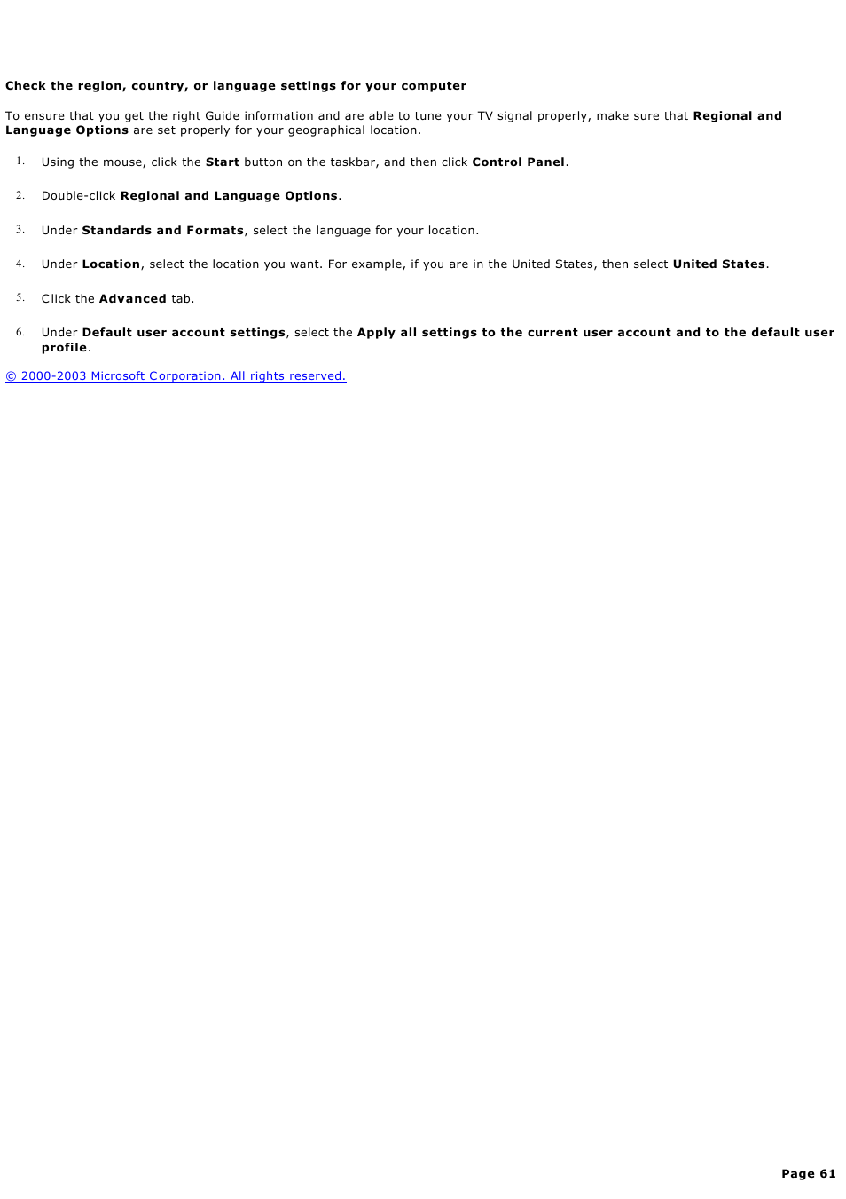 Sony PCV-RZ44G User Manual | Page 61 / 459