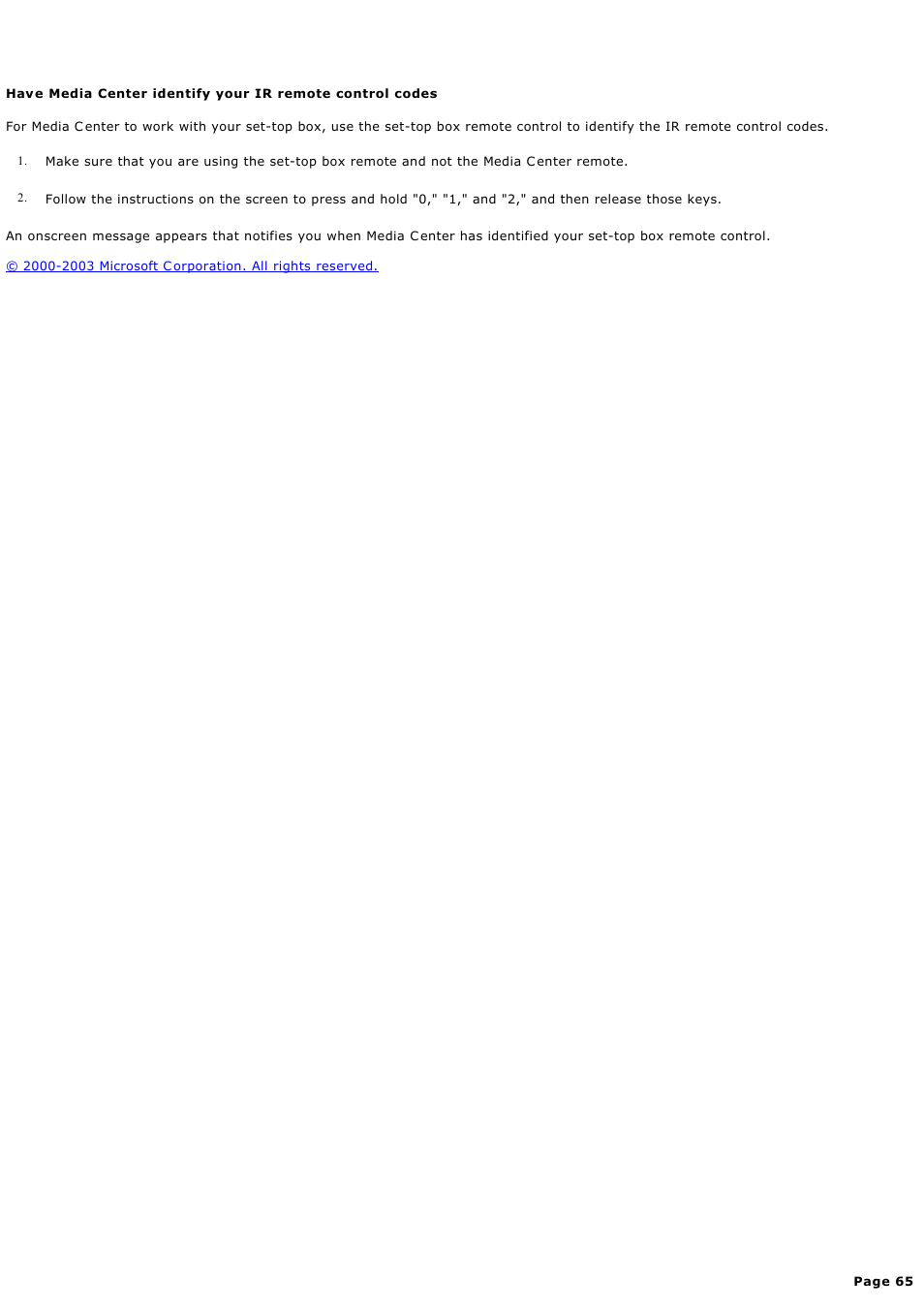 Sony PCV-RZ44G User Manual | Page 65 / 459