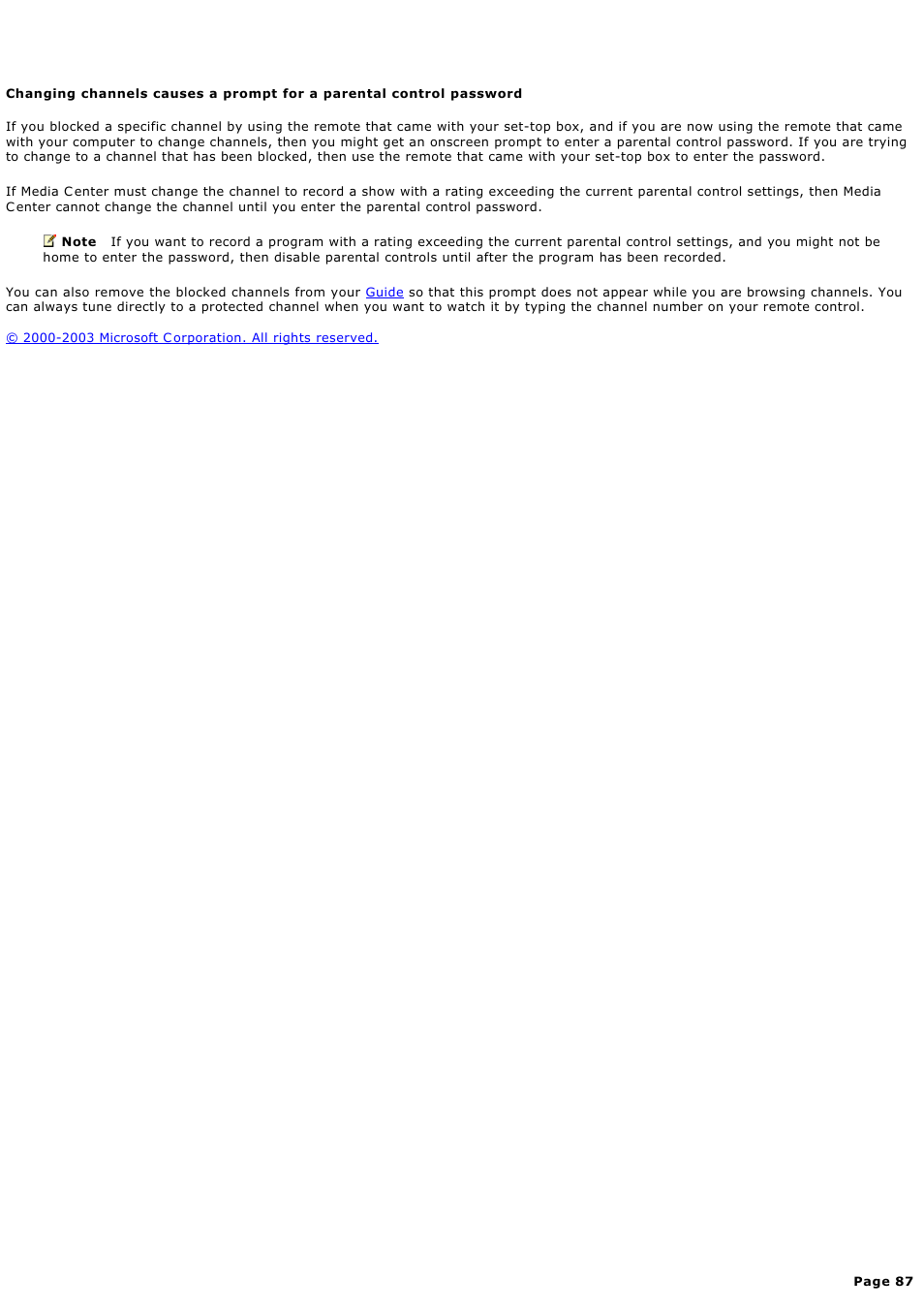 Sony PCV-RZ44G User Manual | Page 87 / 459