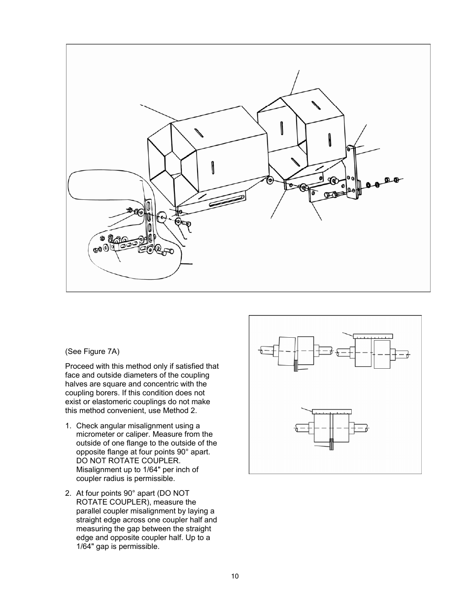 Incorrect alignment correct alignment | A-C Fire Pump 8200 Series User Manual | Page 10 / 36