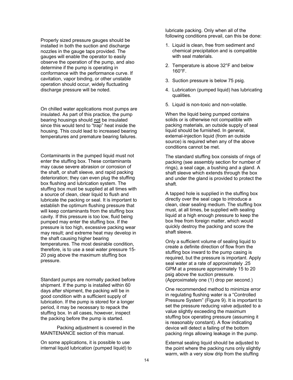 A-C Fire Pump 8200 Series User Manual | Page 14 / 36