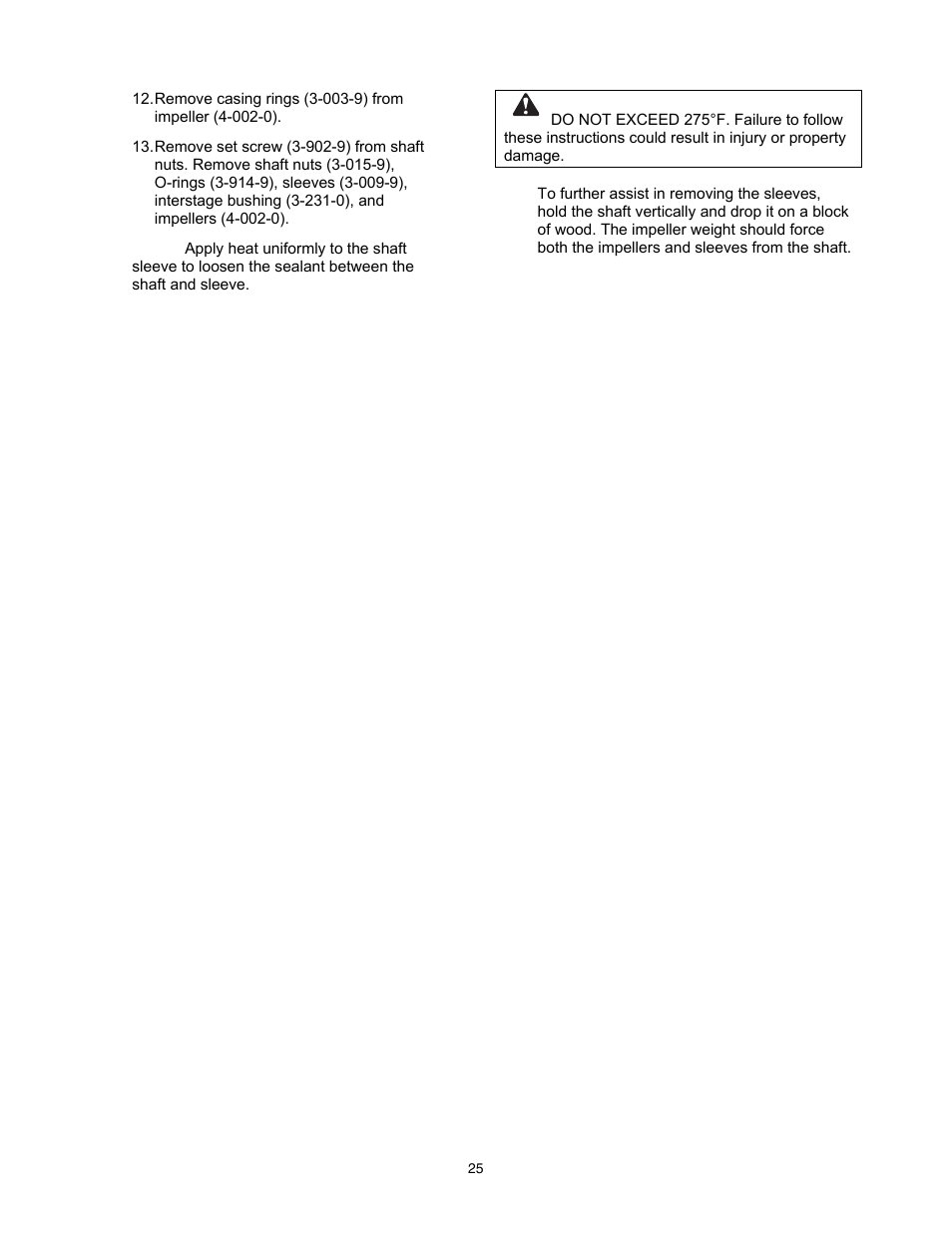 A-C Fire Pump 8200 Series User Manual | Page 25 / 36