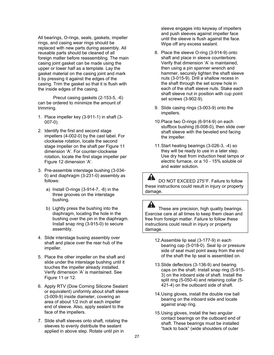 A-C Fire Pump 8200 Series User Manual | Page 27 / 36